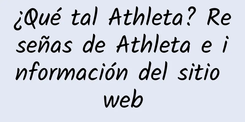 ¿Qué tal Athleta? Reseñas de Athleta e información del sitio web