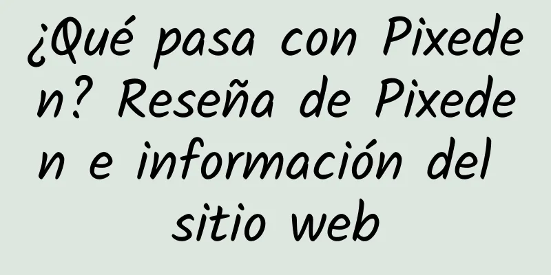 ¿Qué pasa con Pixeden? Reseña de Pixeden e información del sitio web