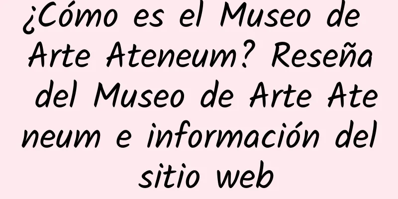 ¿Cómo es el Museo de Arte Ateneum? Reseña del Museo de Arte Ateneum e información del sitio web