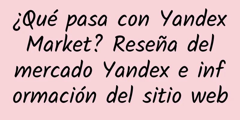 ¿Qué pasa con Yandex Market? Reseña del mercado Yandex e información del sitio web