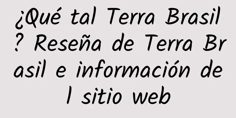 ¿Qué tal Terra Brasil? Reseña de Terra Brasil e información del sitio web