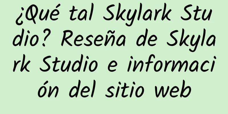 ¿Qué tal Skylark Studio? Reseña de Skylark Studio e información del sitio web
