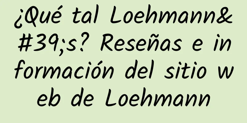 ¿Qué tal Loehmann's? Reseñas e información del sitio web de Loehmann