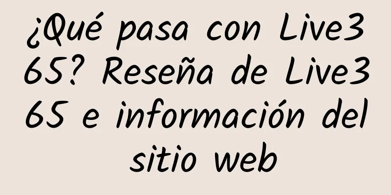 ¿Qué pasa con Live365? Reseña de Live365 e información del sitio web