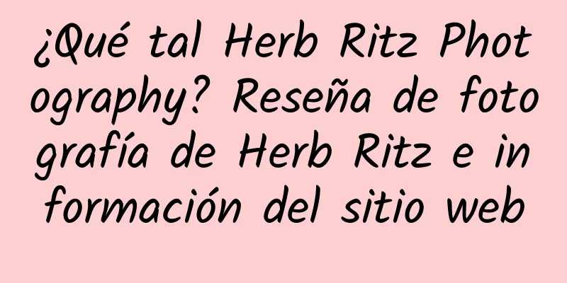 ¿Qué tal Herb Ritz Photography? Reseña de fotografía de Herb Ritz e información del sitio web