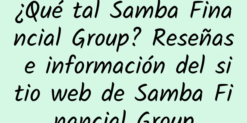 ¿Qué tal Samba Financial Group? Reseñas e información del sitio web de Samba Financial Group