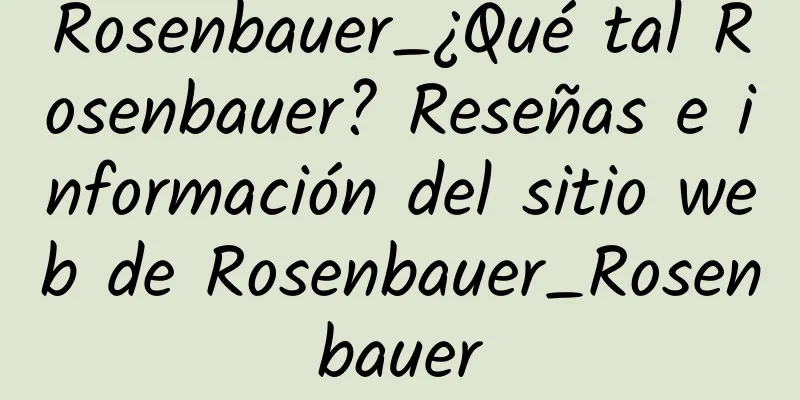 Rosenbauer_¿Qué tal Rosenbauer? Reseñas e información del sitio web de Rosenbauer_Rosenbauer