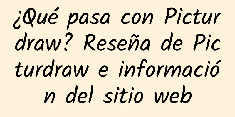 ¿Qué pasa con Picturdraw? Reseña de Picturdraw e información del sitio web