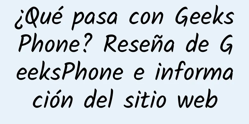 ¿Qué pasa con GeeksPhone? Reseña de GeeksPhone e información del sitio web