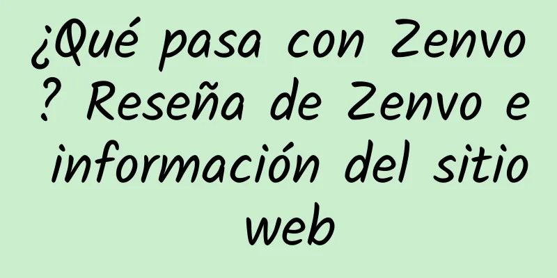 ¿Qué pasa con Zenvo? Reseña de Zenvo e información del sitio web