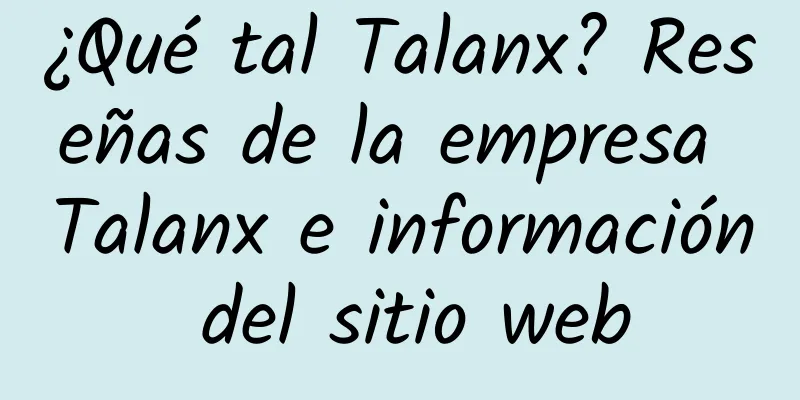 ¿Qué tal Talanx? Reseñas de la empresa Talanx e información del sitio web