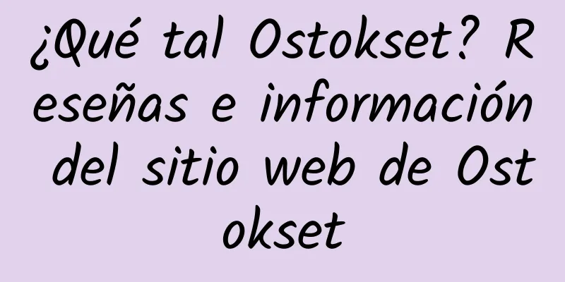 ¿Qué tal Ostokset? Reseñas e información del sitio web de Ostokset