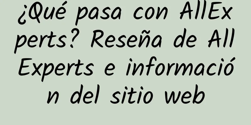 ¿Qué pasa con AllExperts? Reseña de AllExperts e información del sitio web