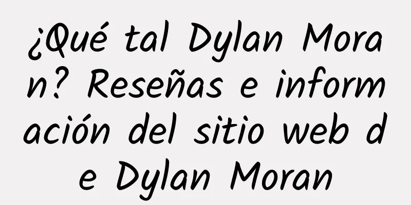 ¿Qué tal Dylan Moran? Reseñas e información del sitio web de Dylan Moran