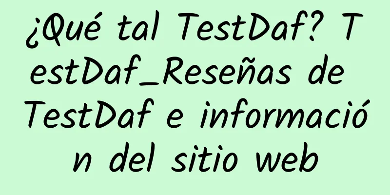 ¿Qué tal TestDaf? TestDaf_Reseñas de TestDaf e información del sitio web