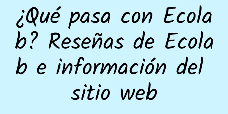 ¿Qué pasa con Ecolab? Reseñas de Ecolab e información del sitio web