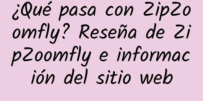¿Qué pasa con ZipZoomfly? Reseña de ZipZoomfly e información del sitio web