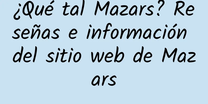 ¿Qué tal Mazars? Reseñas e información del sitio web de Mazars