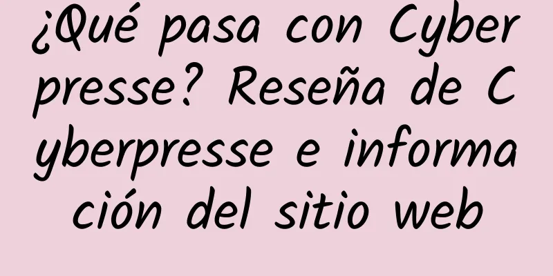 ¿Qué pasa con Cyberpresse? Reseña de Cyberpresse e información del sitio web