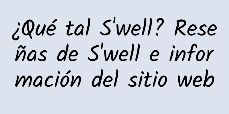 ¿Qué tal S'well? Reseñas de S'well e información del sitio web