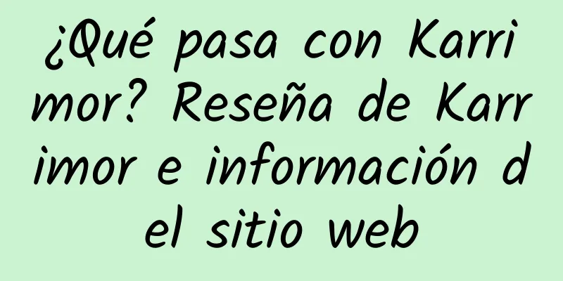 ¿Qué pasa con Karrimor? Reseña de Karrimor e información del sitio web