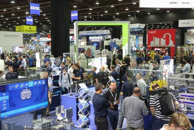 Alcance de las exhibiciones en la Feria de Robótica AUTOMATE 2026
