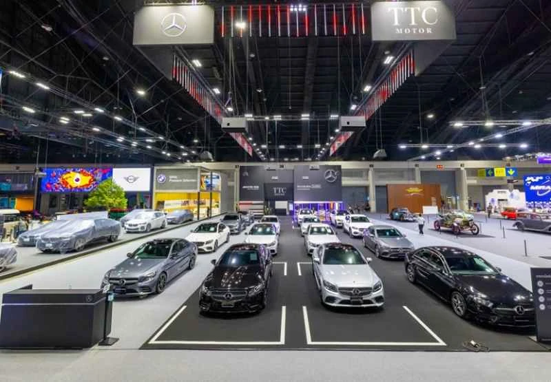 Lista actualizada de expositores para la Bharat Mobility Global Expo 2027 en India.